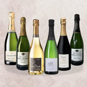 Packshots flessen bubbel box blanc de blancs