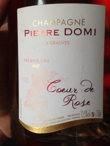 Champagne Pierre Domi premier cru Brut