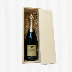 Paul Sugot champagne in een houten kist